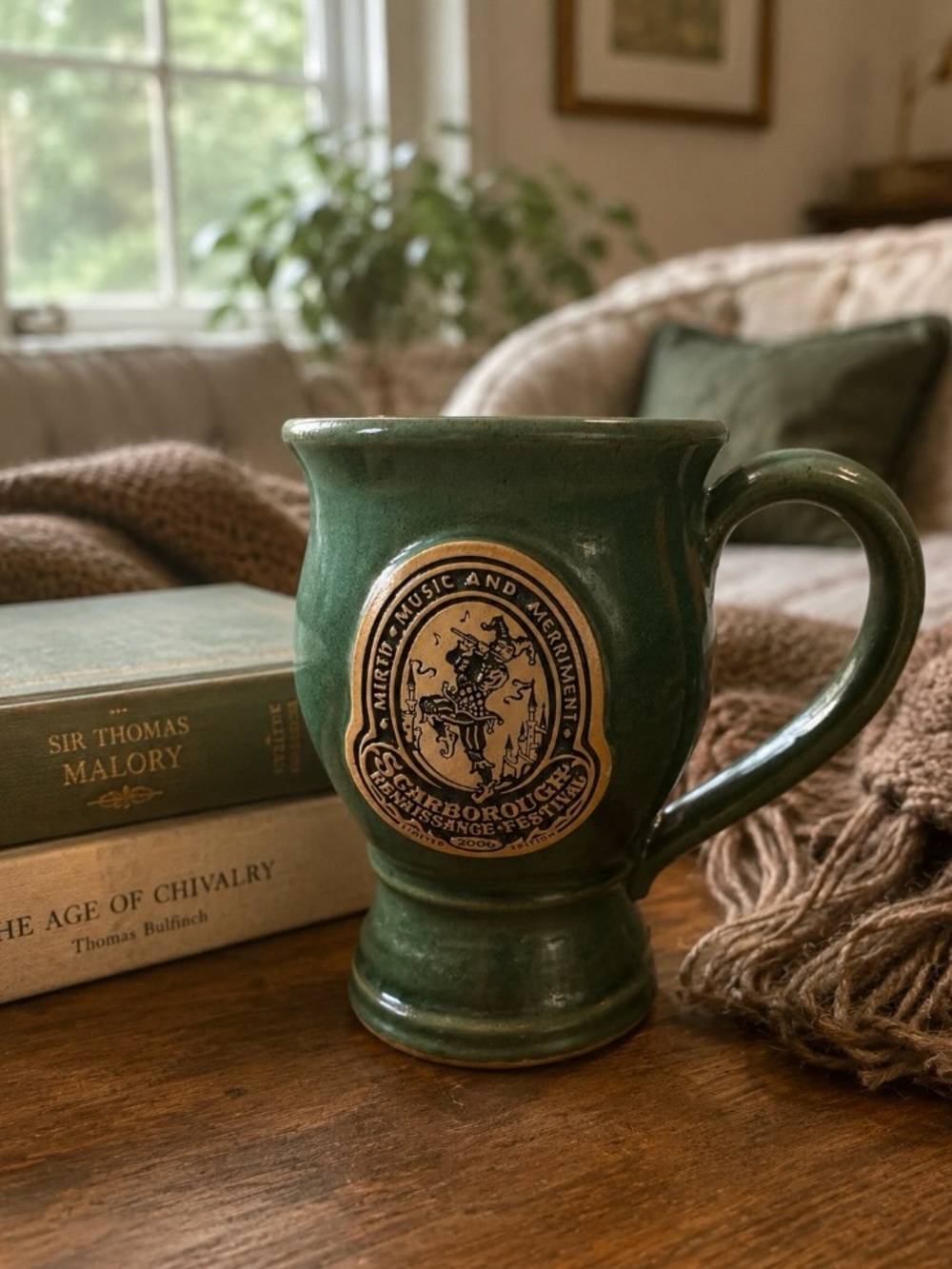 Scarborough Renaissance Grey Fox Pottery 2006 Festival Mug Limited Edition